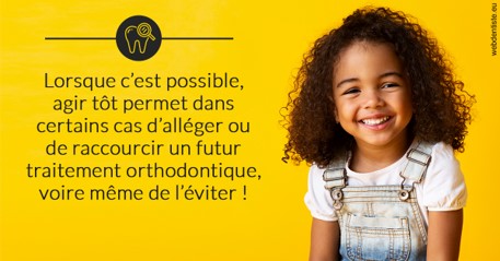 https://www.centre-dentaire-asnieres-les-gresillons.fr/L'orthodontie précoce 2